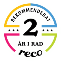 Reco rekommenderat 2 år i rad
